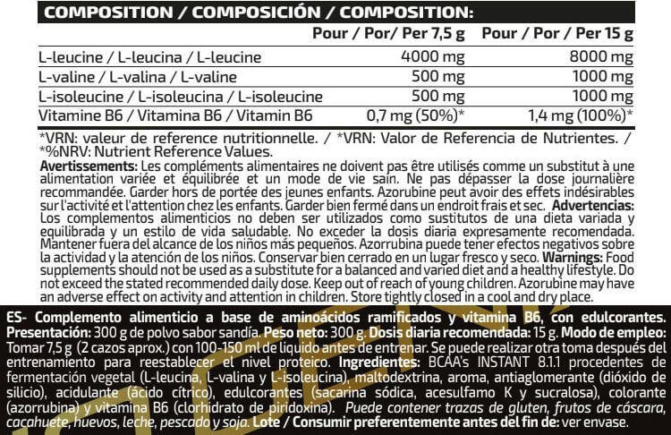 BCAA Zero 8.1.1 - 300g Arbuz IO.Genix 2/3