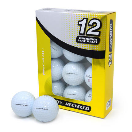 Balles de golf Titleist Pro V1x Lake Grade A - Pack de 12