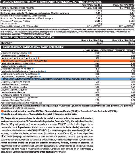 Professional Isolate - 500g Pistache de IO.Genix 5/6