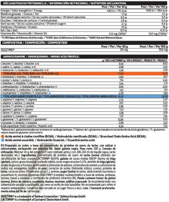 Whey 80 Profesional - 500g COOKIES NOIR de IO.Genix 2/3