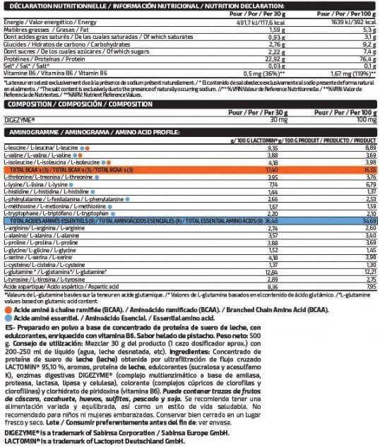 Whey 80 Profesional - 500g Pistache de IO.Genix 5/6