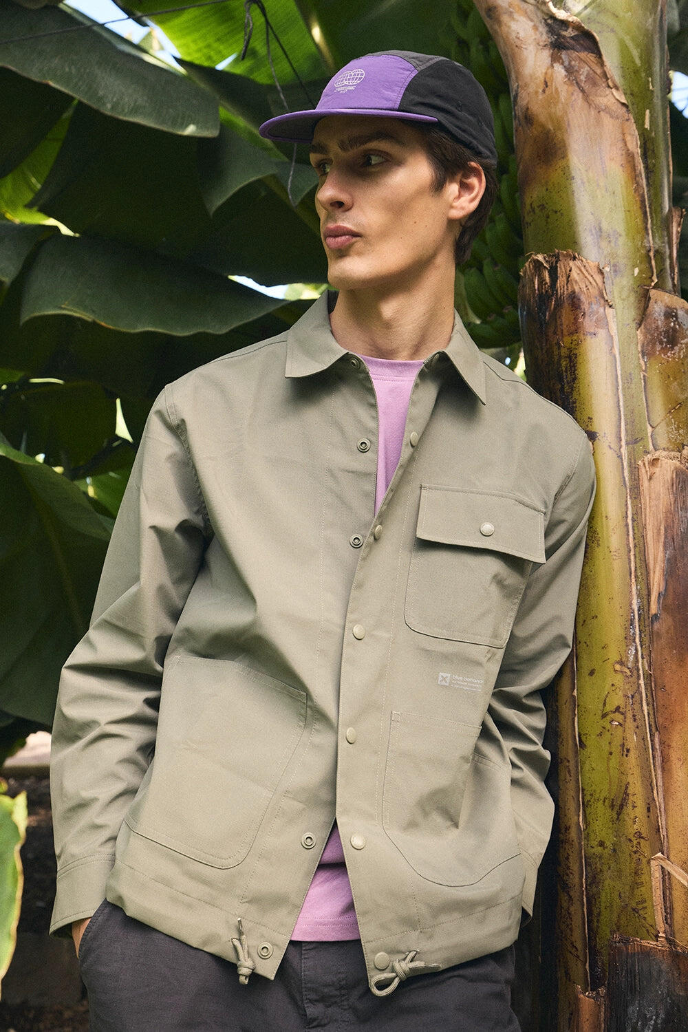 Chaqueta Mountain Olive Green de 100% Poliamida 5/5