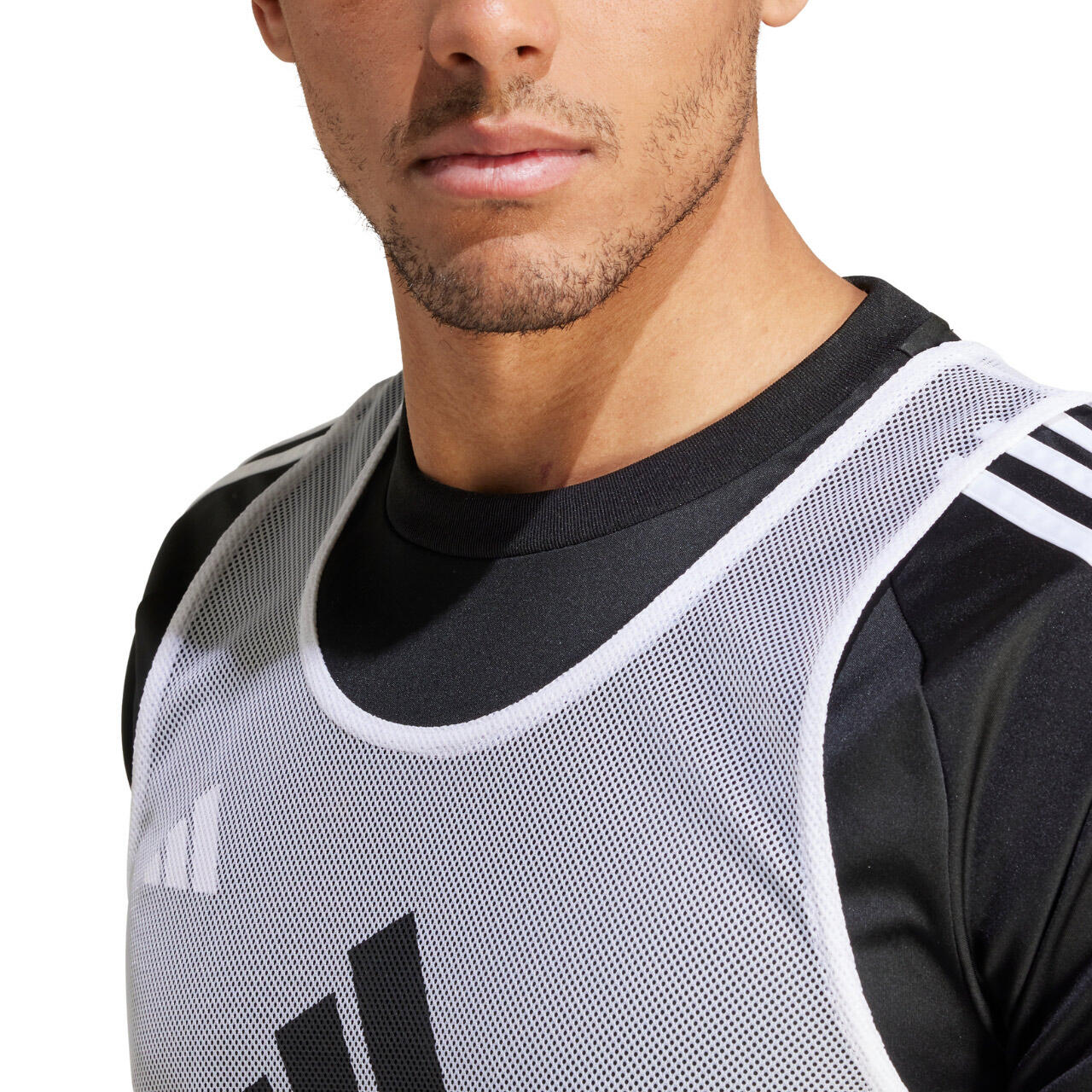 Znacznik adidas Training 24 BIB biały JF3242 5/6