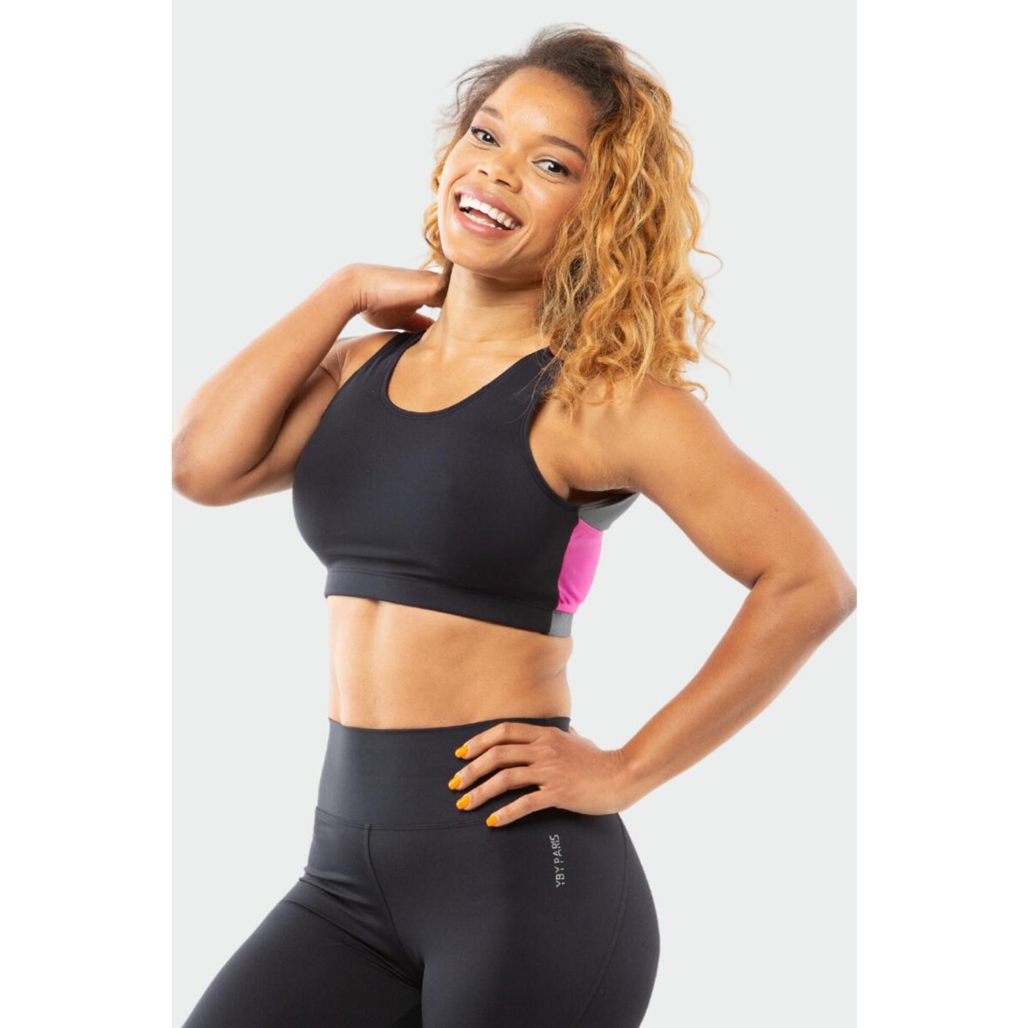 Brassière yoga femme maintien élevé soft touche eco-conçu en fibre biodégradable