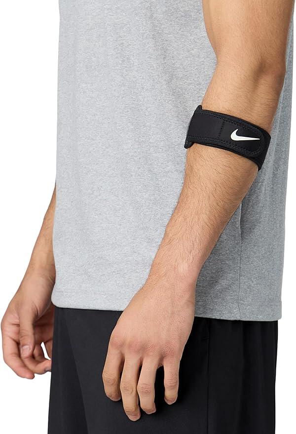 Unisex Pro 3.0 Elleboogbrace voor volwassenen (Zwart/Wit) L - XL 4/5