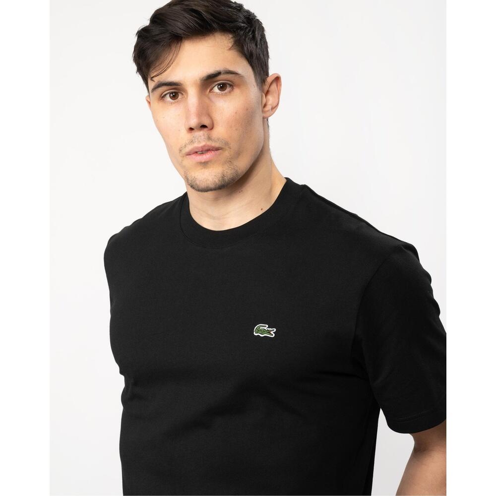 Maglietta Lacoste Modello Th7318 Tee-shirt Colore Nero 2/6