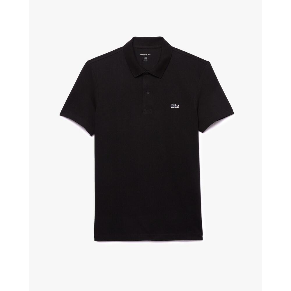 Pole lacoste in forma normale in cotone nero 4/6