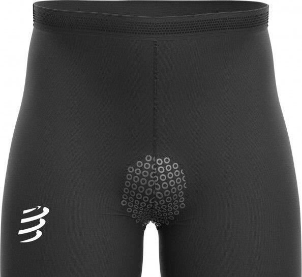 Pantalones cortos Compressport Tri Under Control negro 3/5