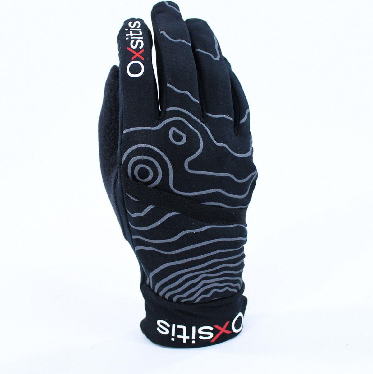 Luvas com proteção Oxsitis Evo Preto Vermelho 3/7