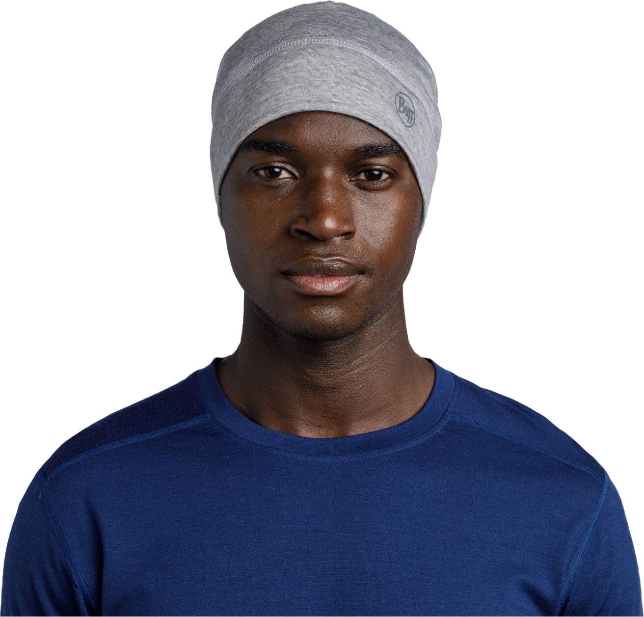 Bonnet Unisexe Buff Merino Lightweight Gris 3/7