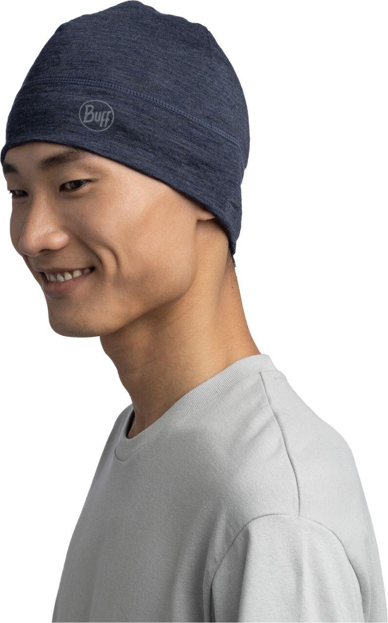Buff Merino Lightweight Beanie Blu scuro 3/7