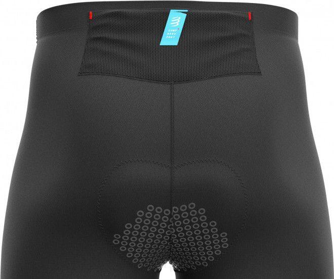Pantalones cortos Compressport Tri Under Control negro 4/5