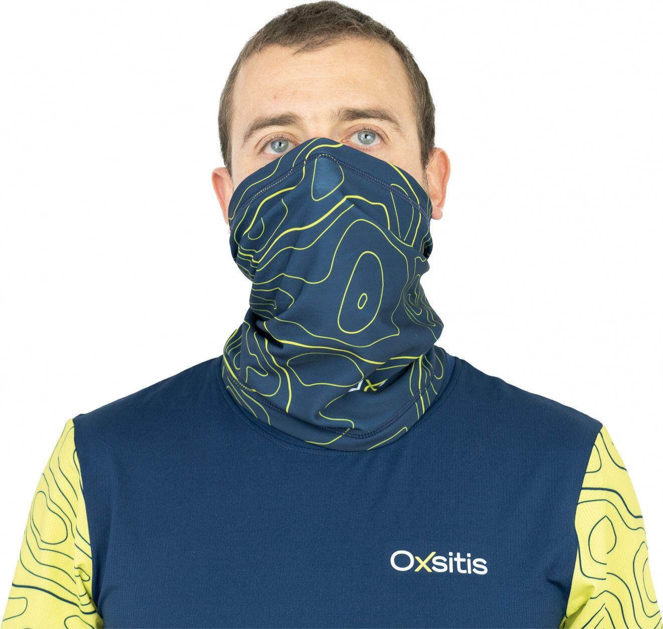 Oxsitis Nordic Origin Citrus Hoofdband Blauw/Geel 3/5
