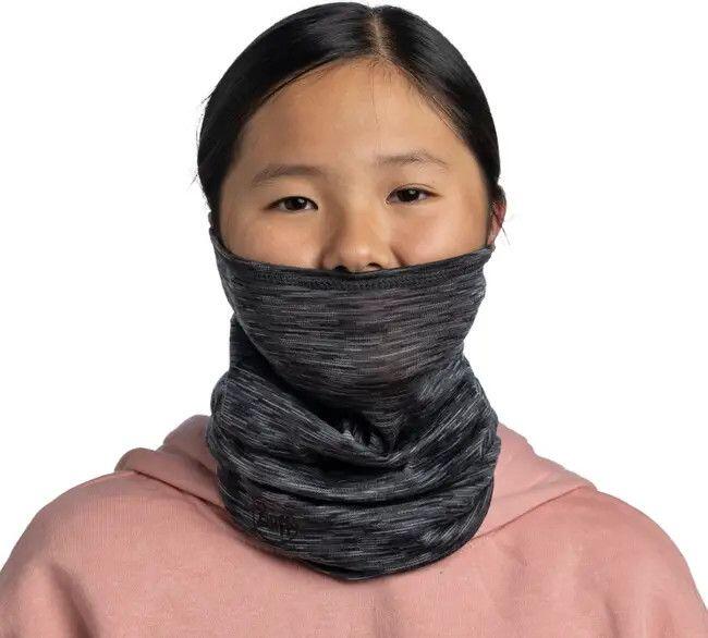 Lichtgewicht gestreepte choker van merinowol voor meisjes Buff 4/7
