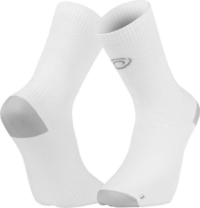 BV SPORT Light Run White Running Socks 1/2
