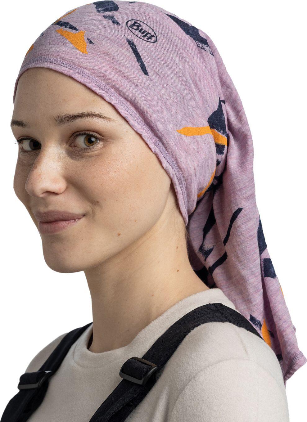 Braga de cuello Merino Lightweight Unisex Buff Morado 4/7