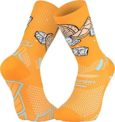 Bv sport trail ultra nutrisocks spritz collector-sokken, oranje