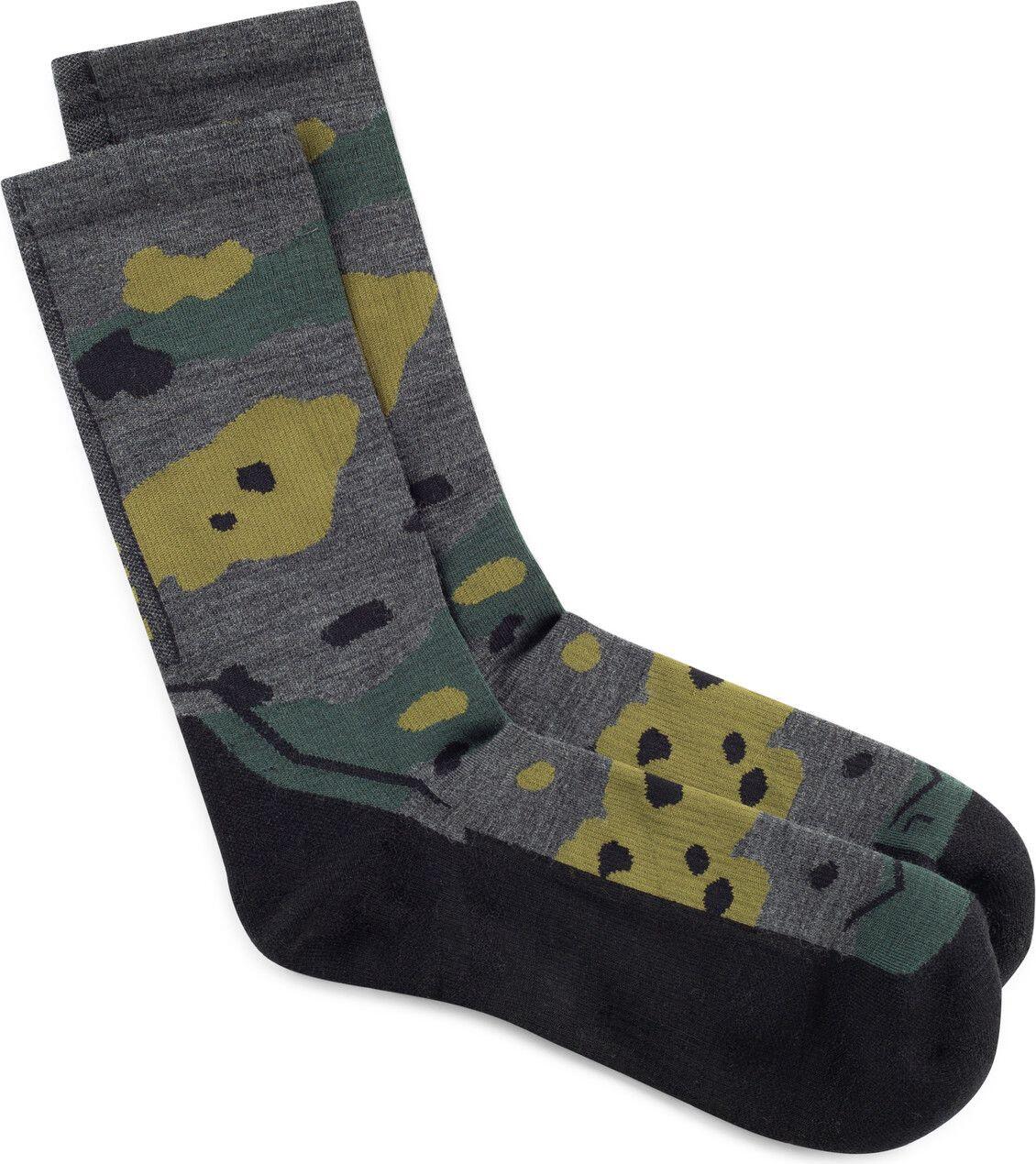 Calcetines Buff Mid LW Merino Gris 2/3