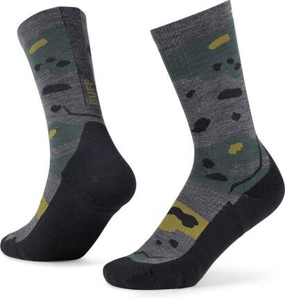 Chaussettes Buff Mid LW Merino Gris