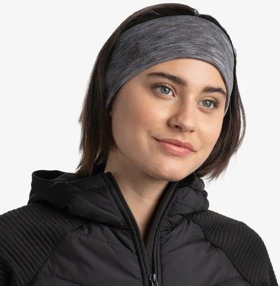 Unisex Hoofdband Buff Merino Breed Grijs 4/7