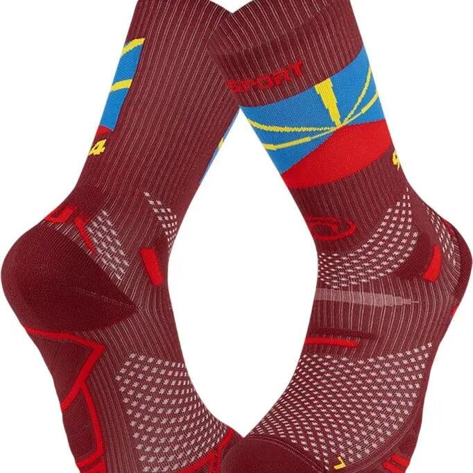BV Sport Trail Ultra High "Réunion" Red Socks