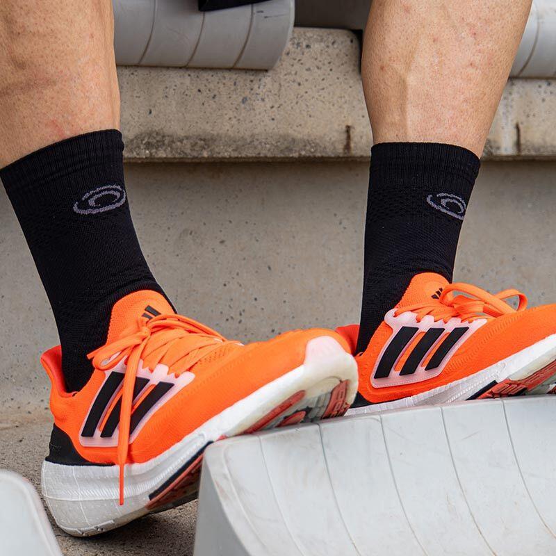 BV SPORT Light Run Black Running Socks 2/2