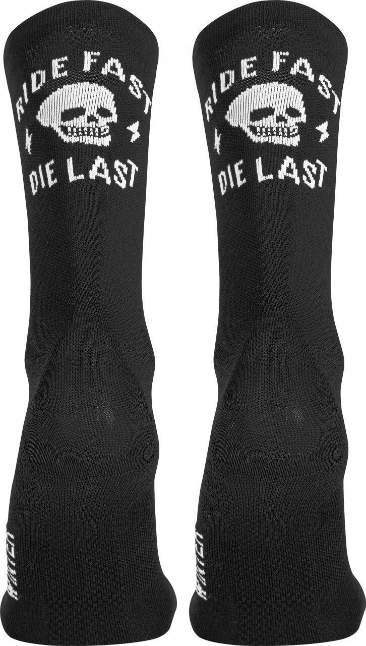 Chaussettes Northwave Ride Fast Die Last Noir 2/2