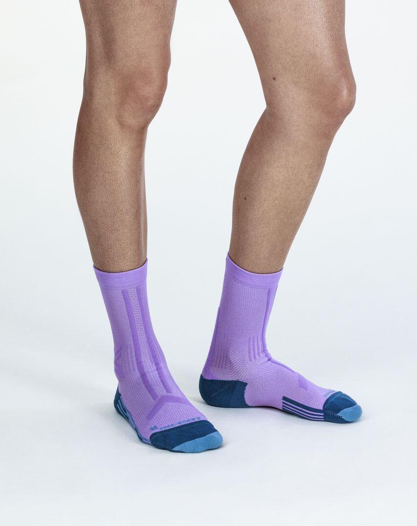 X-Socks Trail/Run Discover Crew Women's Purple 3/3
