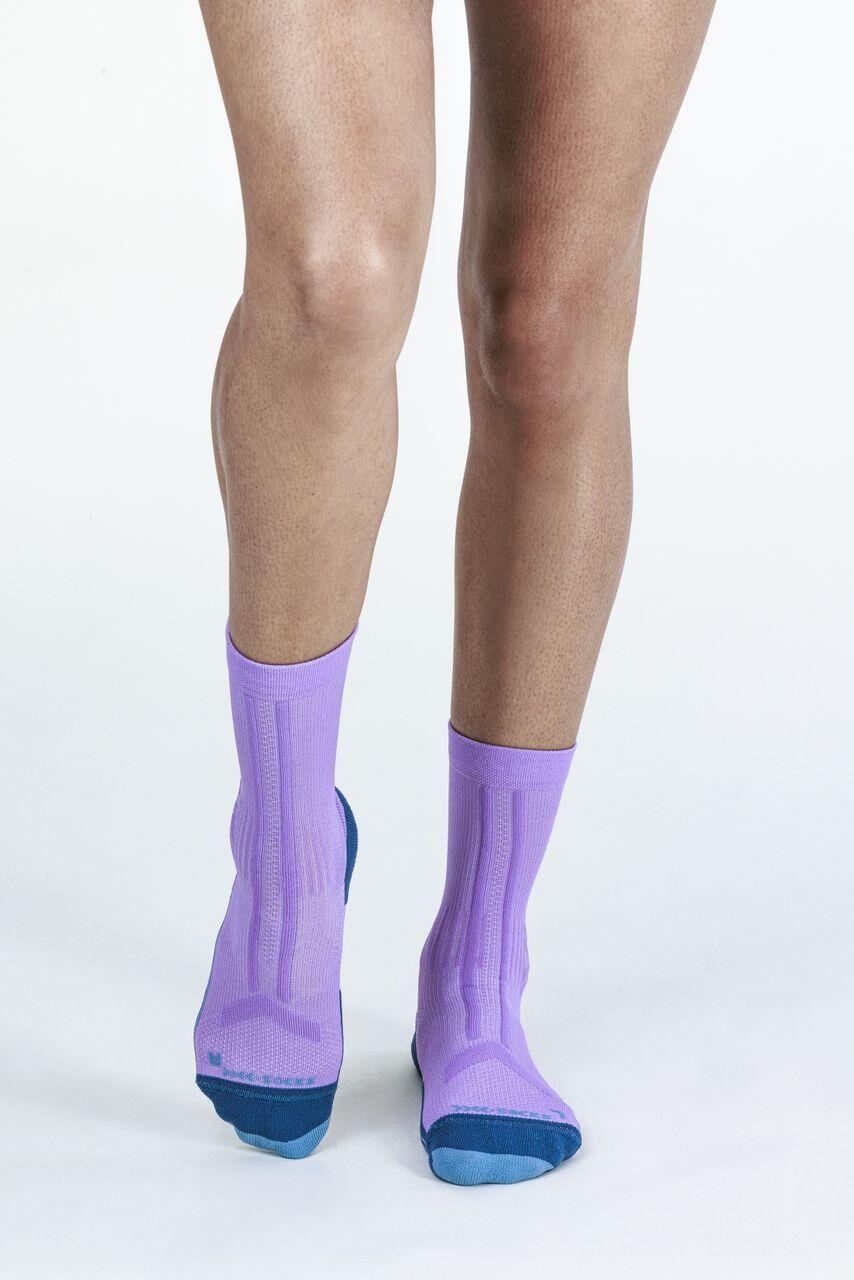 X-Socks Trail/Run Discover Crew Women's Purple 2/3