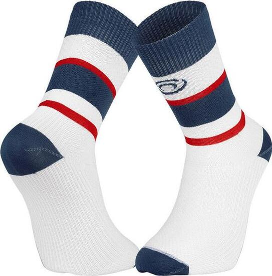 Chaussettes BV Sport Light Haute Ibiza Bleu/Rouge