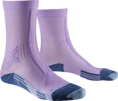 X-socks trail/run discover crew women's purple