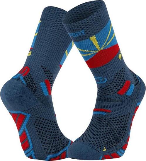 Chaussettes BV Sport Trail Ultra.2 High "Reunion" Marine