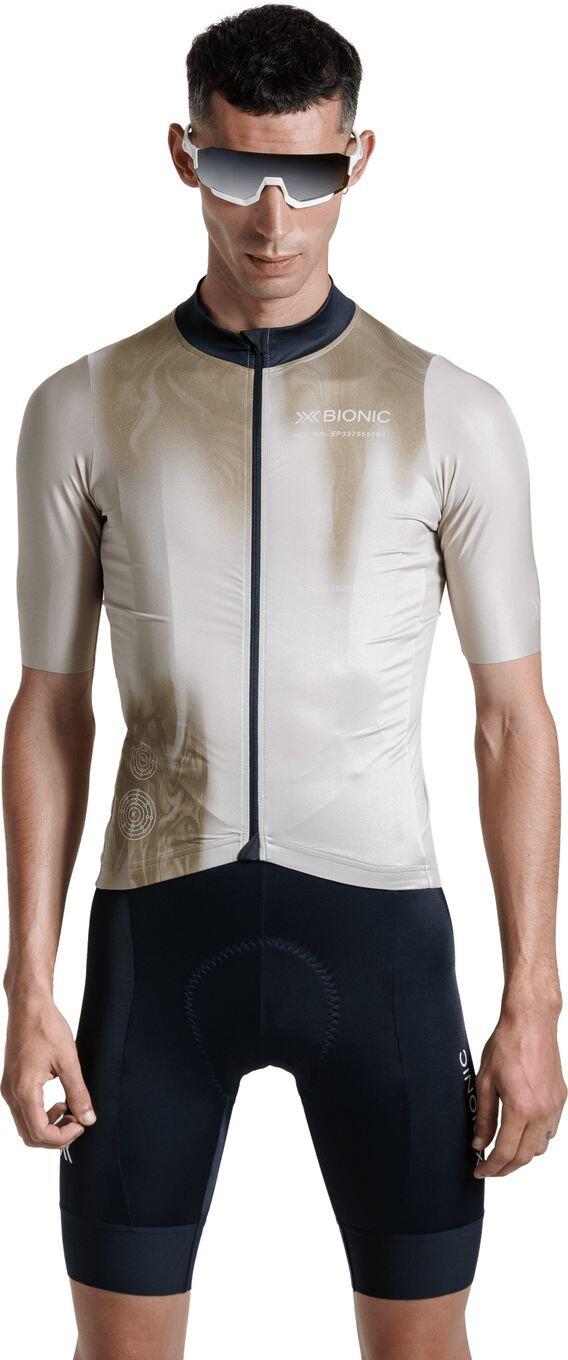 X-Bionic CoreFusion Ride Kurzarm Trikot Beige Herren 3/6