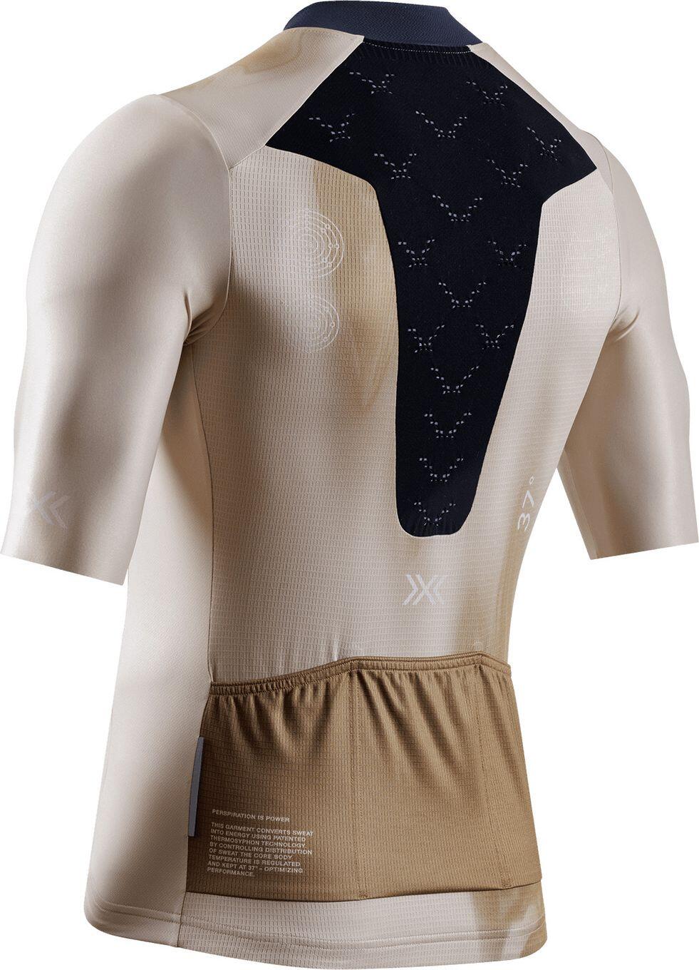 Koszulka rowerowa męska X-Bionic Corefusion Ride Jersey Gold