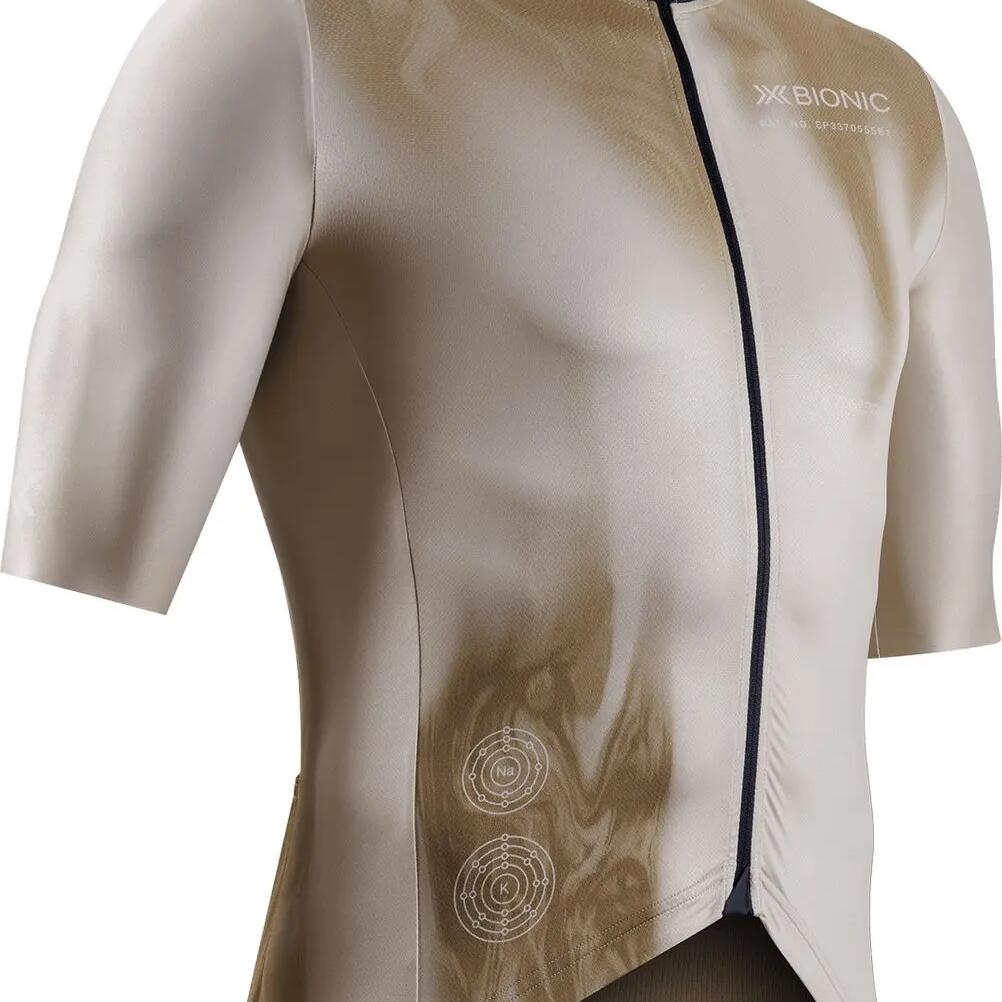 X-Bionic CoreFusion Ride Beige Men's short sleeve jersey