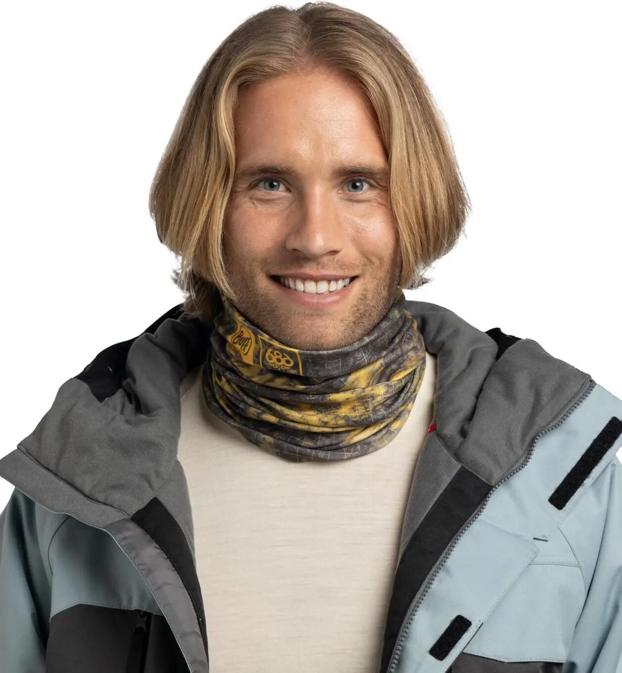 Buff Unisex ThermoNet Borst Geel/Bruin 3/3