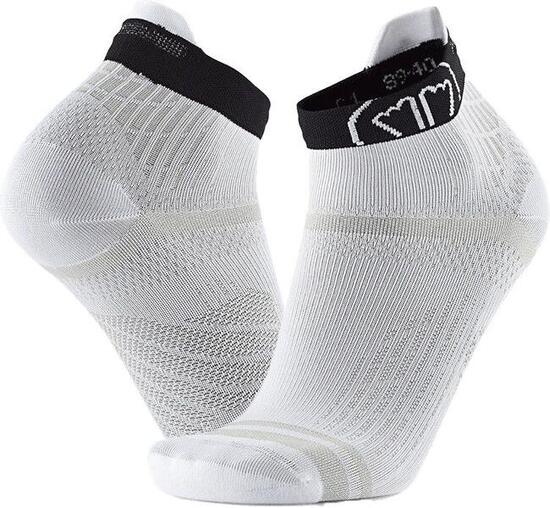 Chaussettes Sidas Run Feel Blanc/Noir