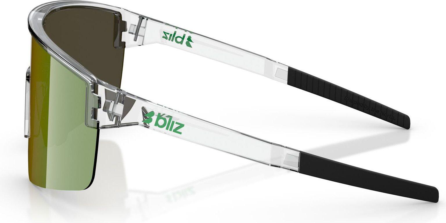 Gafas de sol unisex Bliz P004 M Transparente Blanco/Verde 2/6