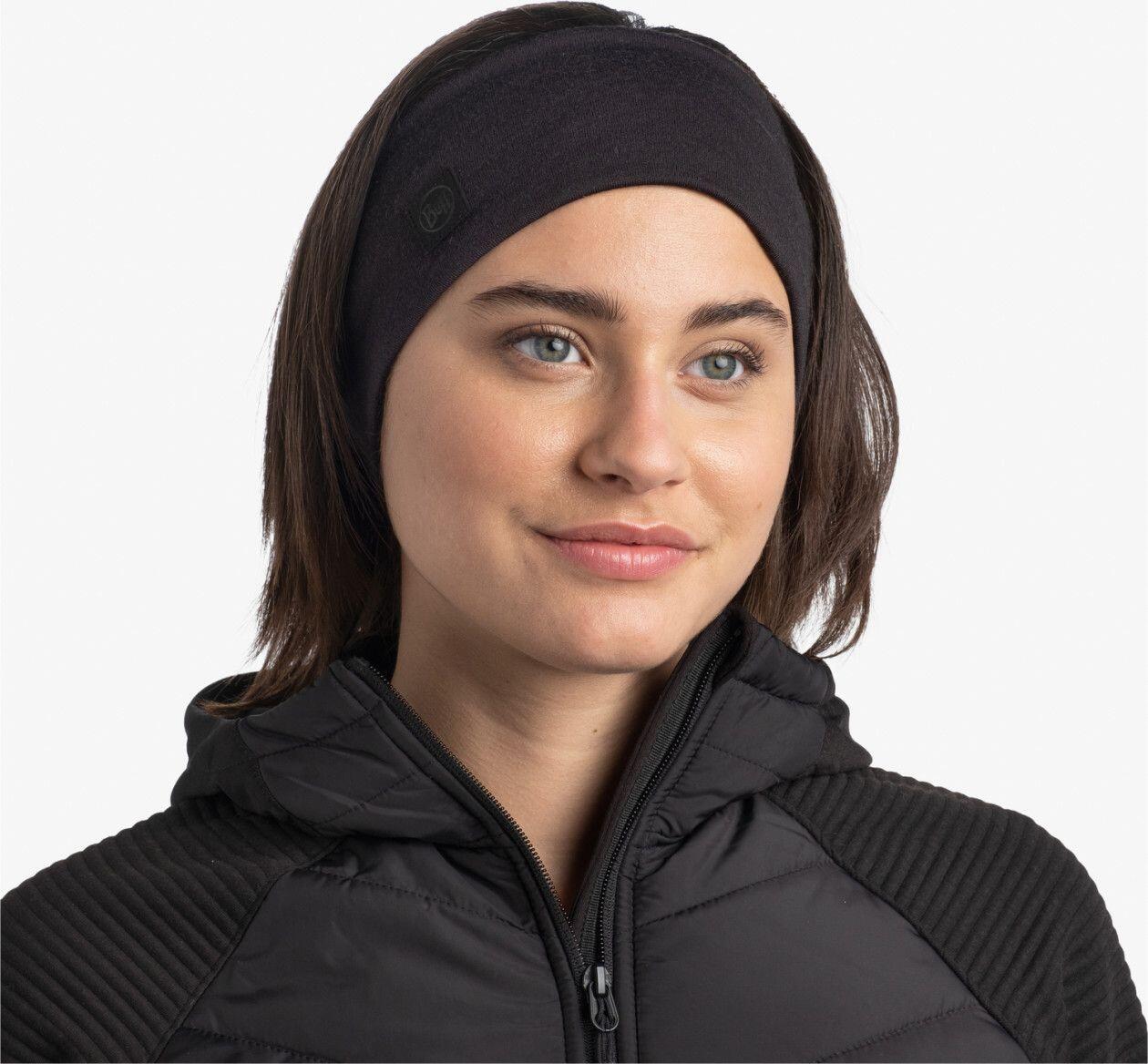 Bandeau Unisexe Buff Merino Wide Noir 4/7