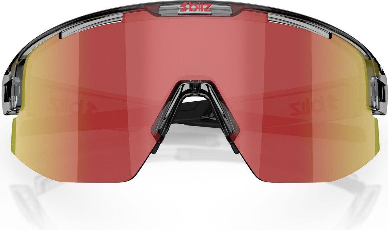 Bliz Matrix Unisex Bril Grijs/Rood 4/6