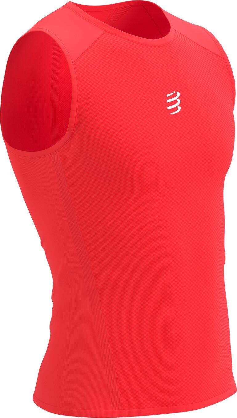 Débardeur Compressport Trail Racing Rouge Homme 3/7