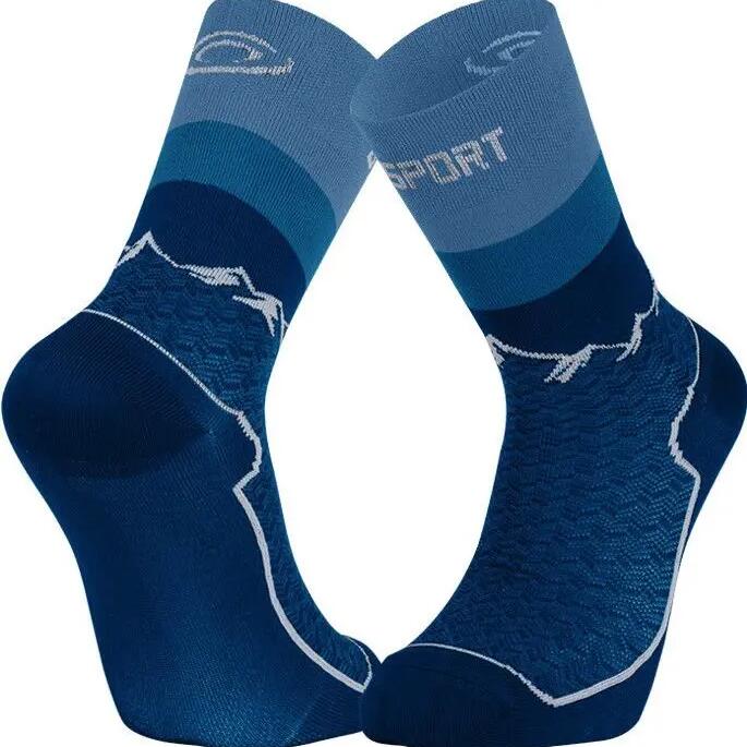Trek Bv Sport Double GR Haute Polyamide Socks Blue