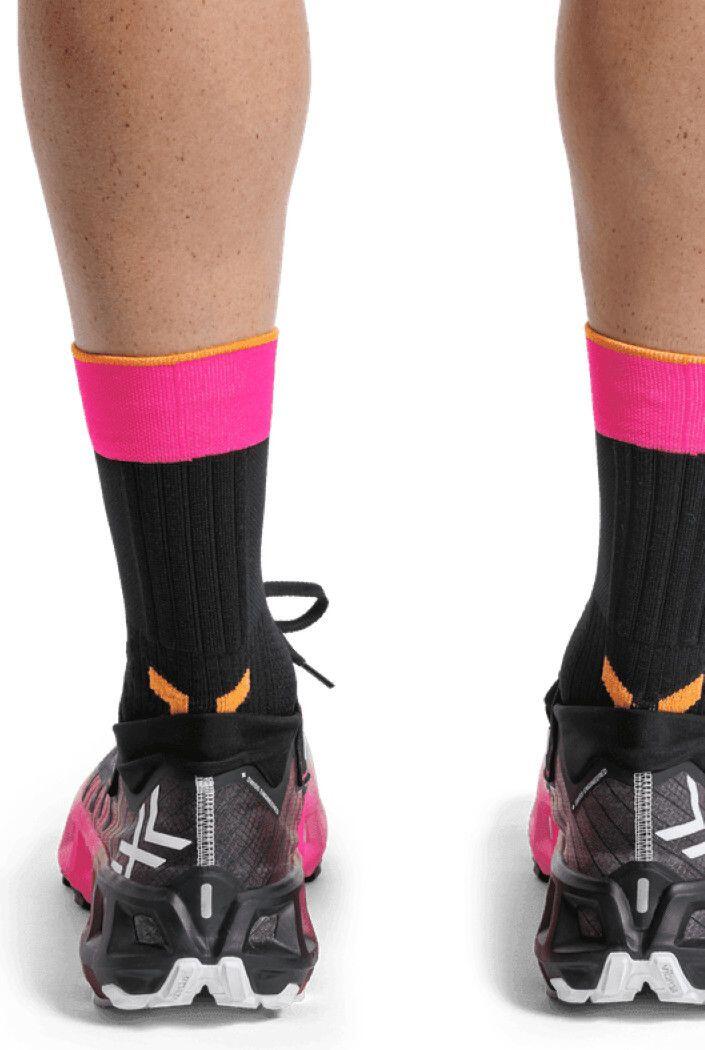 X-Bionic Terraskin X00/C Scarpe da trail Nero/Bianco/Rosa fluorescente 5/6