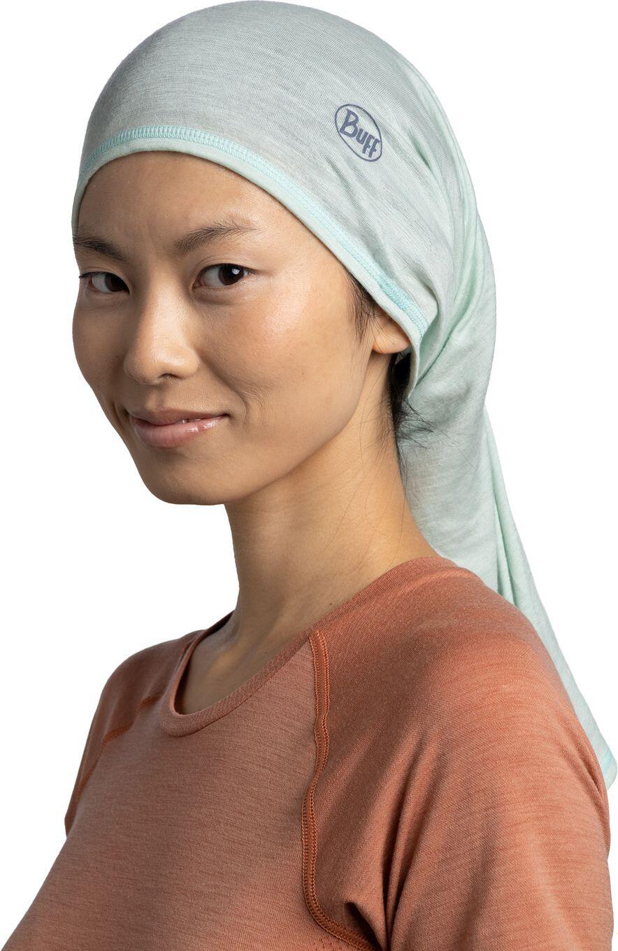 Chusta wielofunkcyjna Buff Lightweight Merino Wool - solid seagrove green 4/7