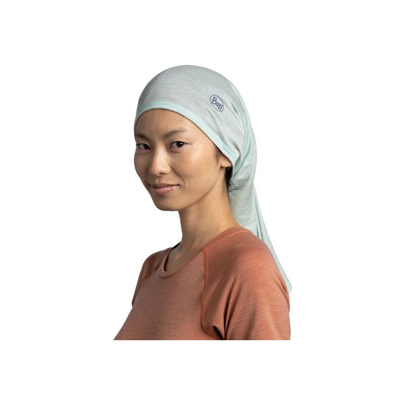 Chusta wielofunkcyjna Buff Lightweight Merino Wool - solid seagrove green