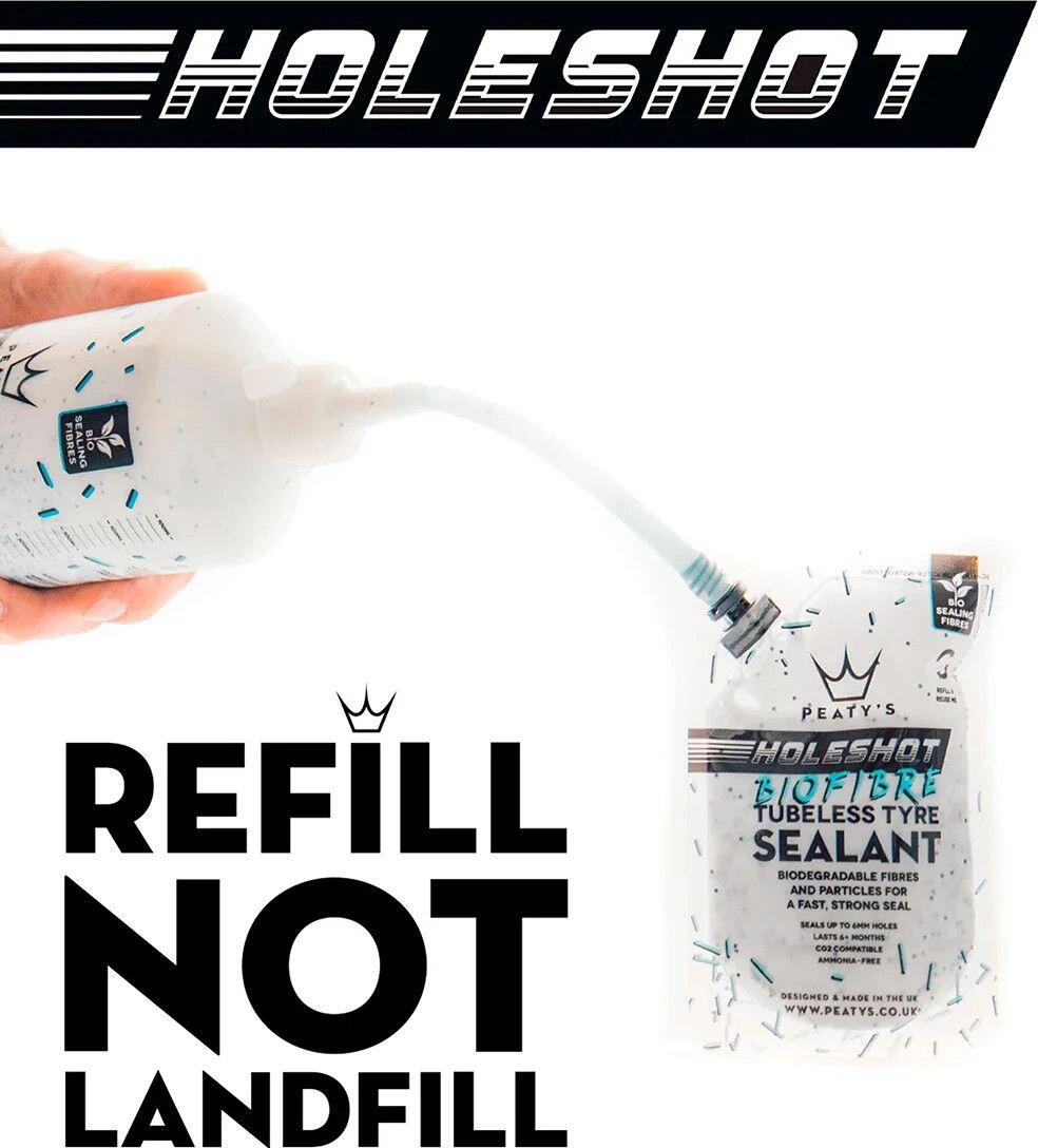 Peaty's Holeshot BioFibre Tubeless 1 L 2/2