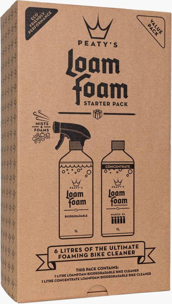 Kit de limpieza de Peaty: Loam Foam 1L / Loam Foam Concentr 1L 2/4