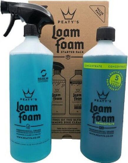Kit Nettoyage Peaty's : Loam Foam 1L / Loam Foam Concentré 1L