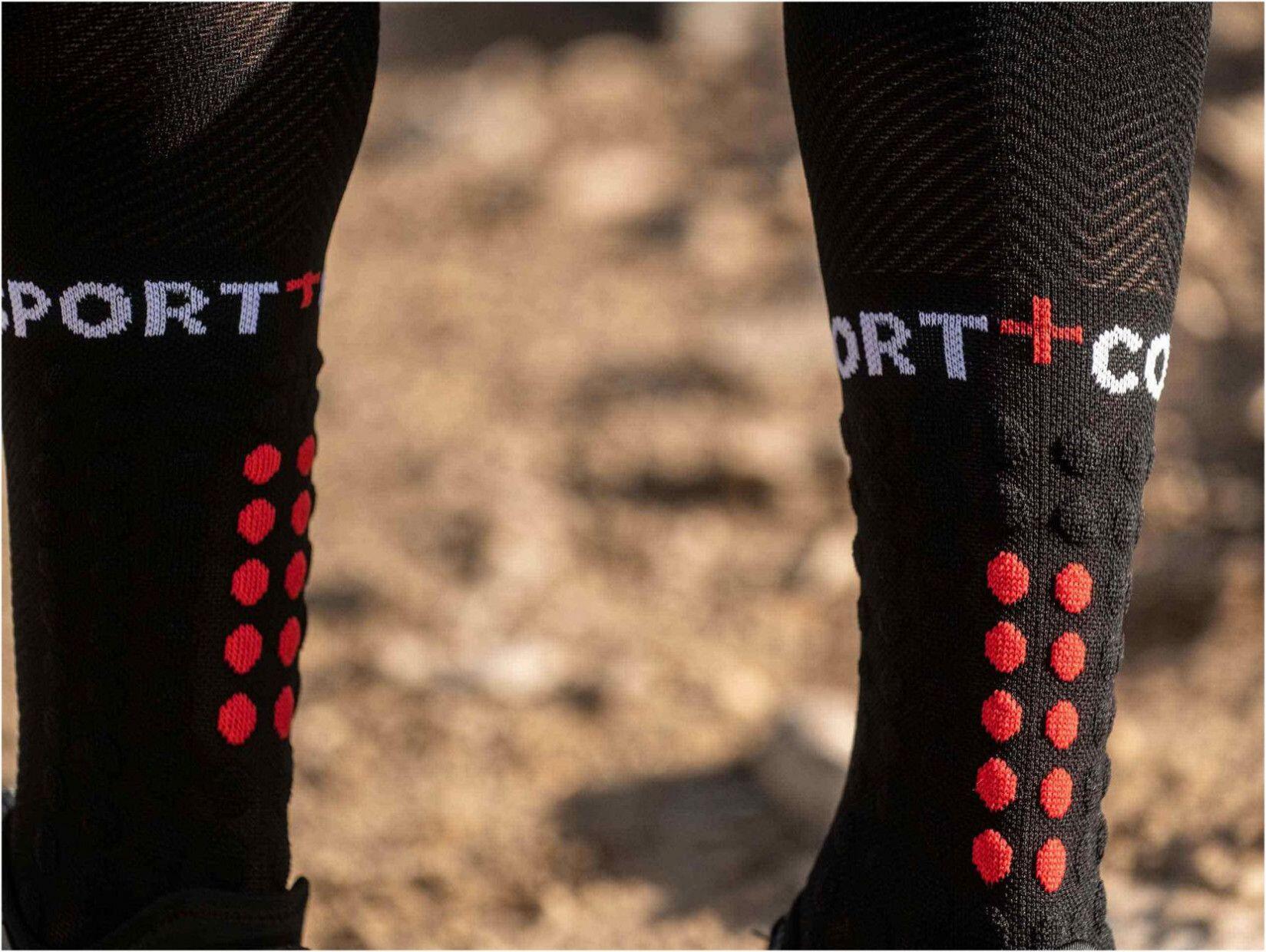 Calcetines Compressport Full Socks Run Black 4/6
