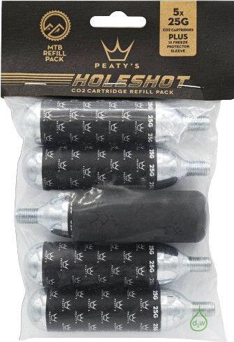 CO2-Kartuschen Peaty's Holeshot Recharge (x5)